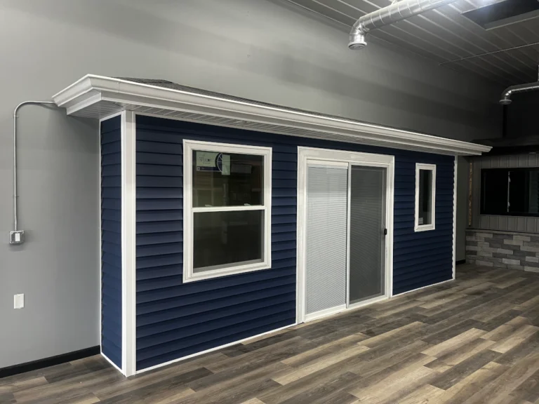 New Design Center Interior Siding Sample