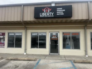 Liberty Siding and Windows Design center exterior