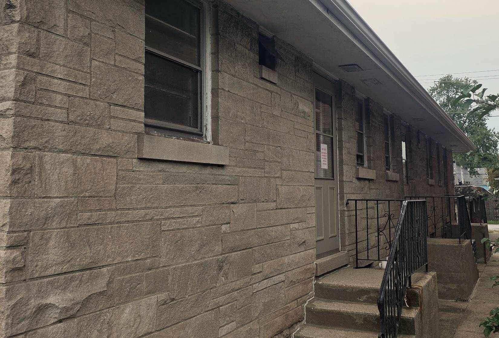 Hammond, IN window replacement project - before
