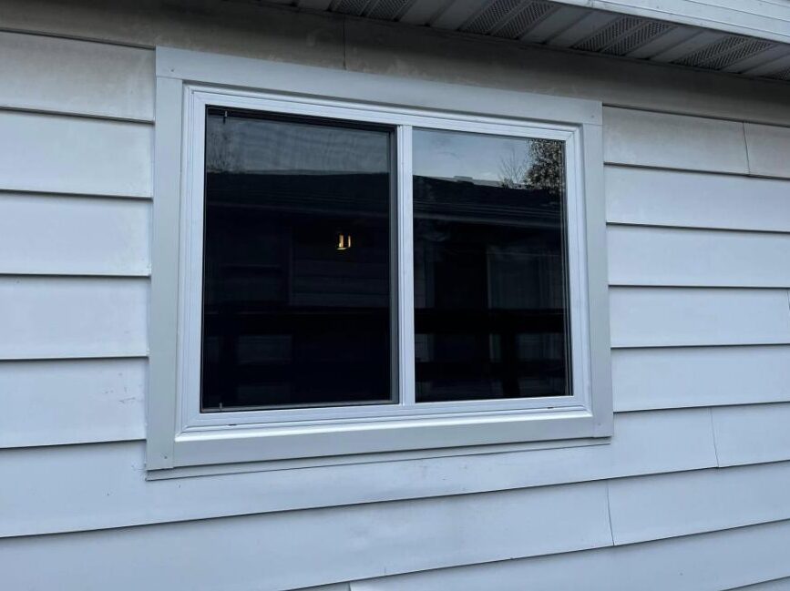 After - Schererville window replacement project