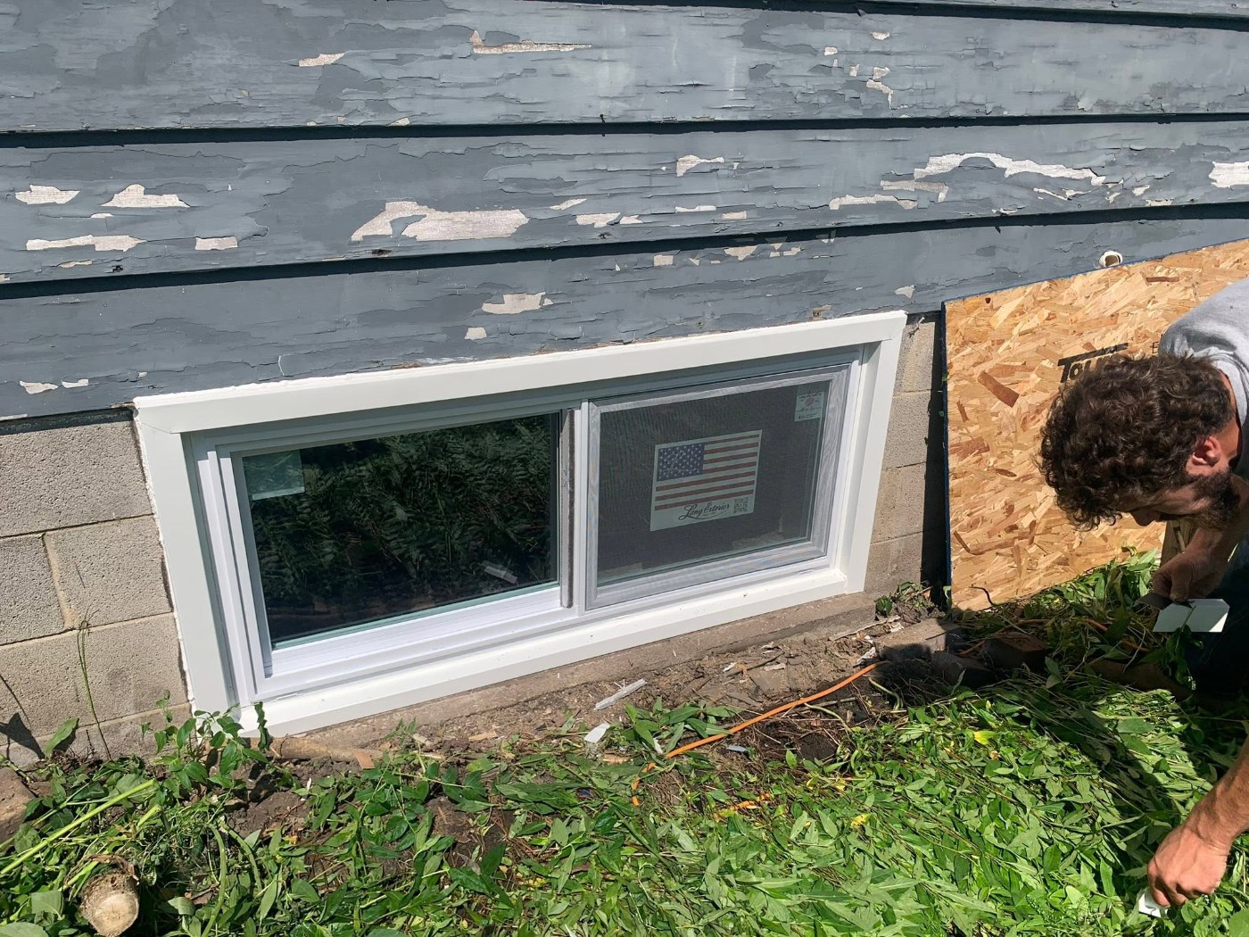 After - July 2025 - Basement Window Replacement, Chesterton, IN