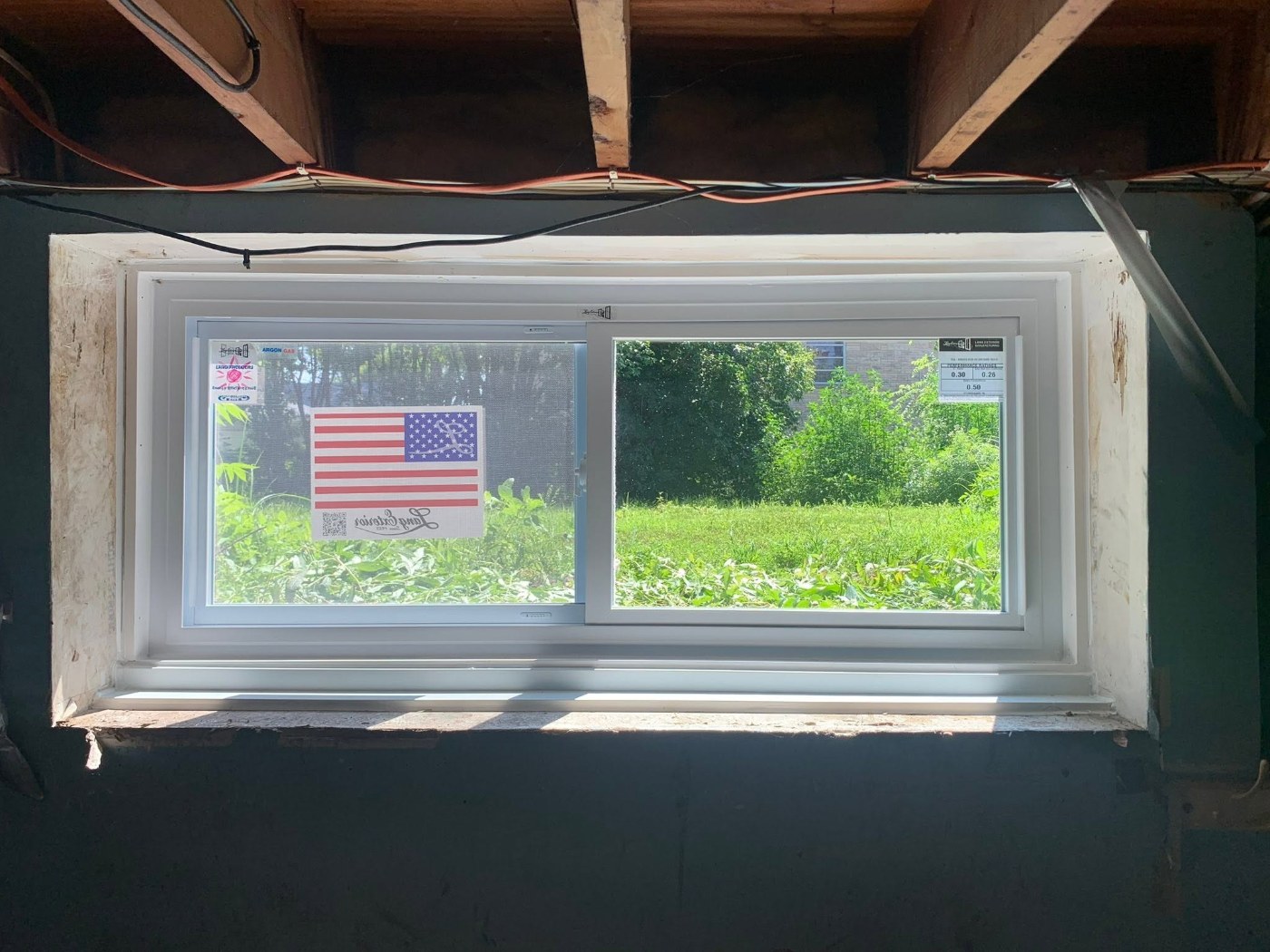 After - July 2025 - Basement Window Replacement, Chesterton, IN