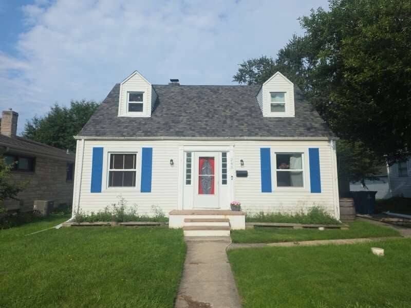 Before - September 2026 - Ascend Composite Siding in Deep Moss with New Fascia, Crown Point, IN