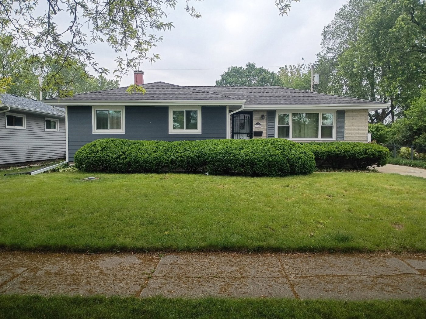 After - June 2025 - ProVia Endure Windows, New Soffit and Fascia, Ascend Composite Siding, Highland, IN