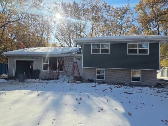 After - November 2025 - Myrtle Green Siding, New Windows and Doors, Lake Station, IN